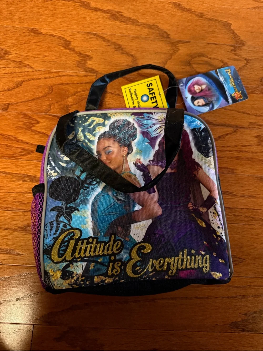 Descendants kids lunch bag new Attitude Is Everything'